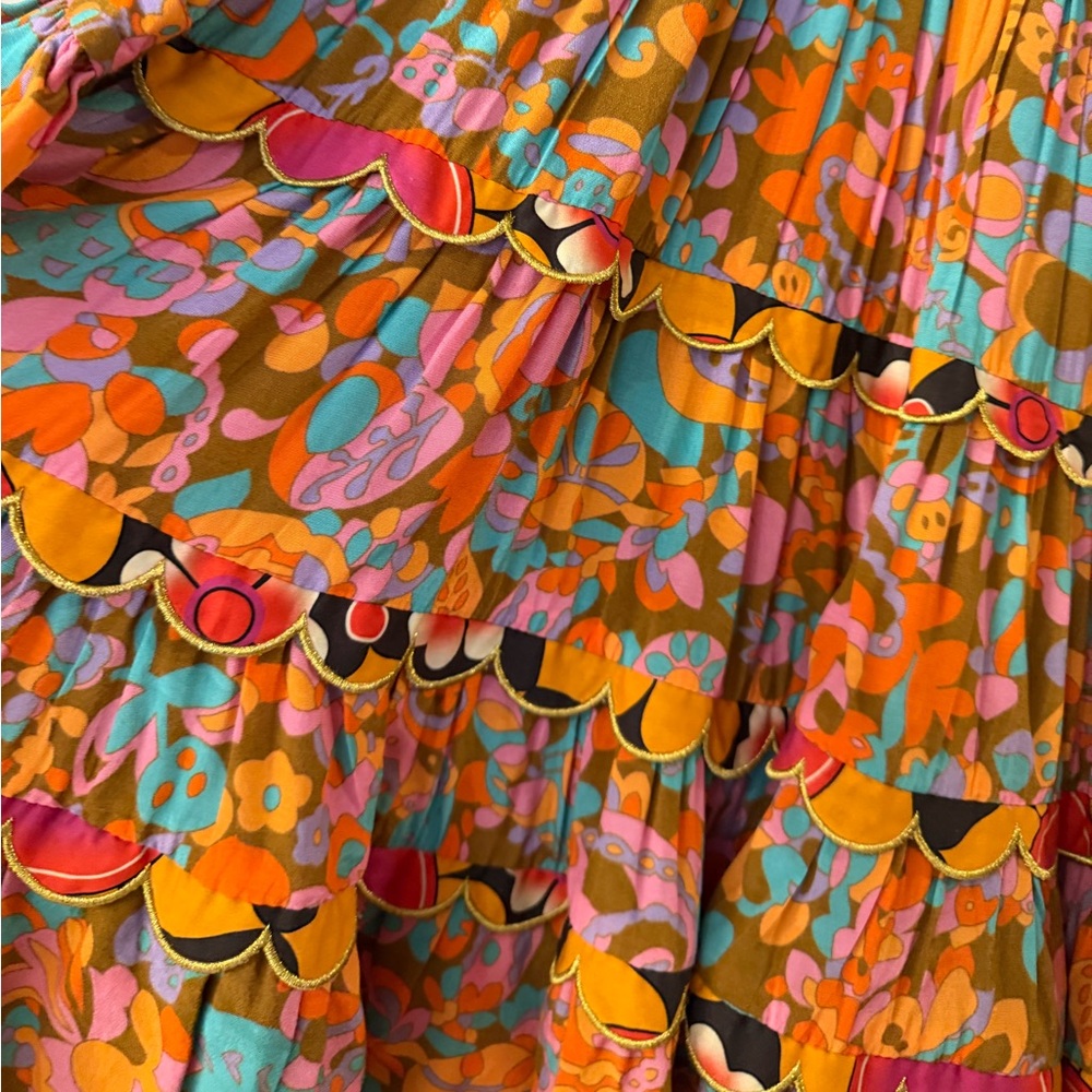 Celia B Vibrant Floral Long Sleeve Dress - Picture 3 of 8